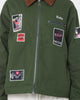 Loiter Patchwork Jacket Green