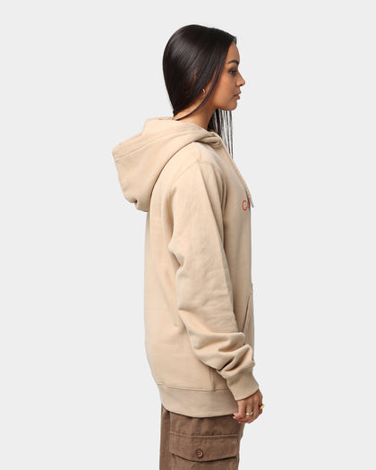 Calvin Klein Monogram Hoodie Tawny Sand/Black