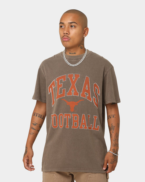 National Collegiate Athletic Association Texas Longhorns Vintage Arch T-Shirt Washed Chocolate
