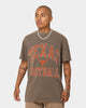 National Collegiate Athletic Association Texas Longhorns Vintage Arch T-Shirt Washed Chocolate