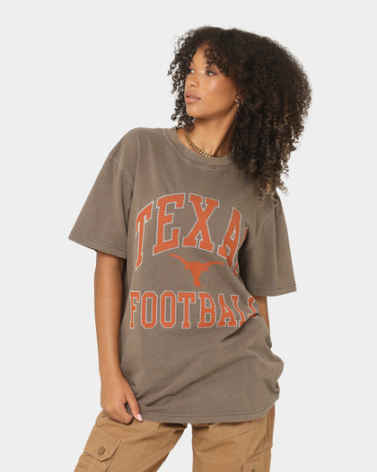 National Collegiate Athletic Association Texas Longhorns Vintage Arch T-Shirt Washed Chocolate