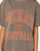 National Collegiate Athletic Association Texas Longhorns Vintage Arch T-Shirt Washed Chocolate