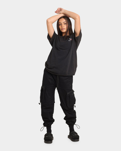 Goat Crew X Squid Game Gun Vintage T-Shirt Black Wash