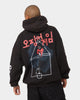 Goat Crew X Squid Game Members Vintage Hoodie Black Wash