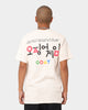 Goat Crew X Squid Game Number of Players Vintage T-Shirt Off White