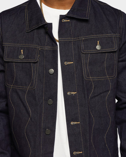 XXIII Xalapa Wave Stitch Jacket Blue