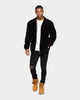XXIII Vigo Zip Up Velour Jacket Black