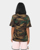 Supreme Intarsia Camo Short Sleeve T-Shirt Woodland Camo