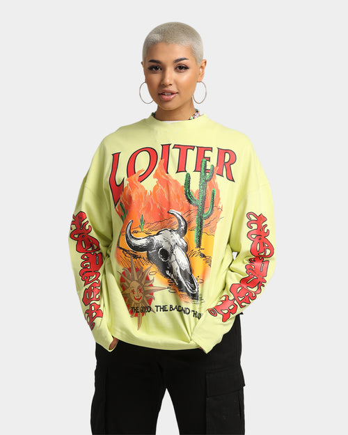 Loiter Rodeo Long Sleeve T-Shirt Yellow