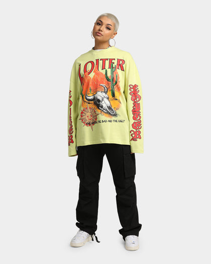 Loiter Rodeo Long Sleeve T-Shirt Yellow