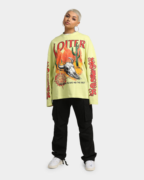 Loiter Rodeo Long Sleeve T-Shirt Yellow