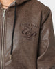Carré Revolutionnaires PU Jacket Dark Brown