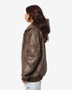 Carré Revolutionnaires PU Jacket Dark Brown
