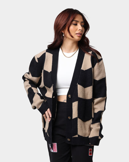 XXIII Meda Check Cardigan Black/Beige