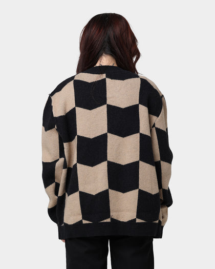 XXIII Meda Check Cardigan Black/Beige