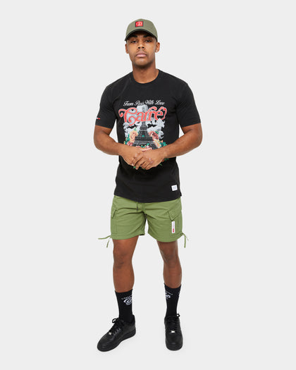 Carre Paris With Love Vintage T-Shirt Washed Black