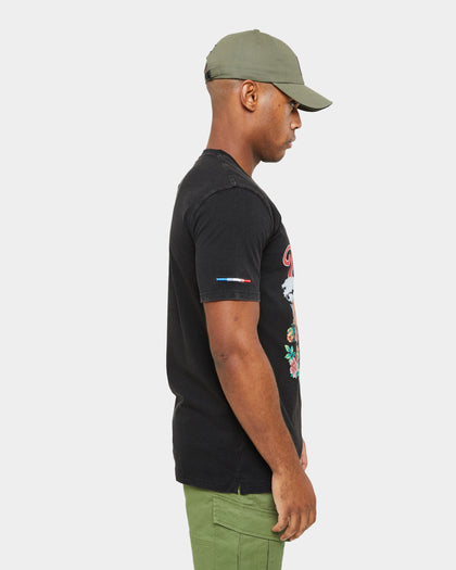 Carre Paris With Love Vintage T-Shirt Washed Black