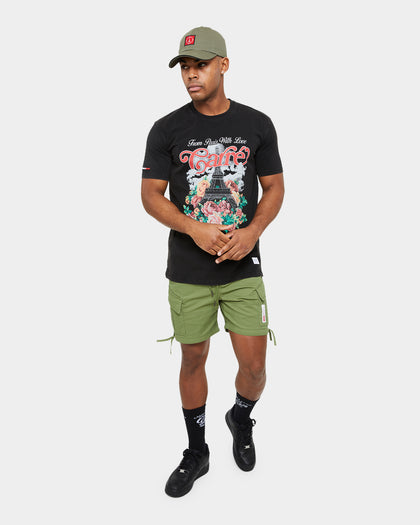Carre Paris With Love Vintage T-Shirt Washed Black