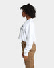 Champion Women's RB Archive Cropped Crewneck White