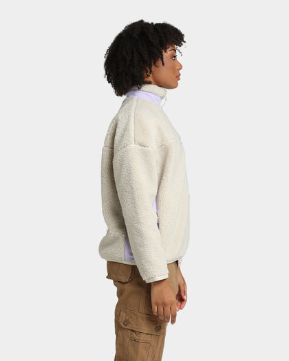Champion Women's Rib Mix Media Jacket Urban Lilac