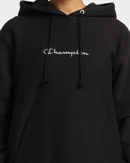 Champion Women's Reverse Weave Liquid Layer Hoodie Black
