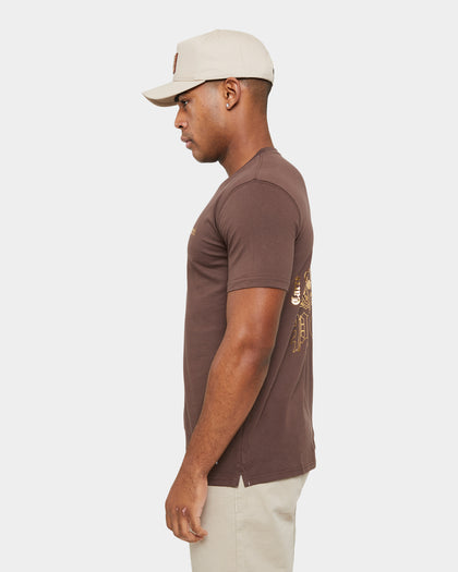 Carre Imperial Classic Short Sleeve T-Shirt Brown