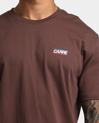 Carre Mini Athletique Class T-Shirt Dark Brown