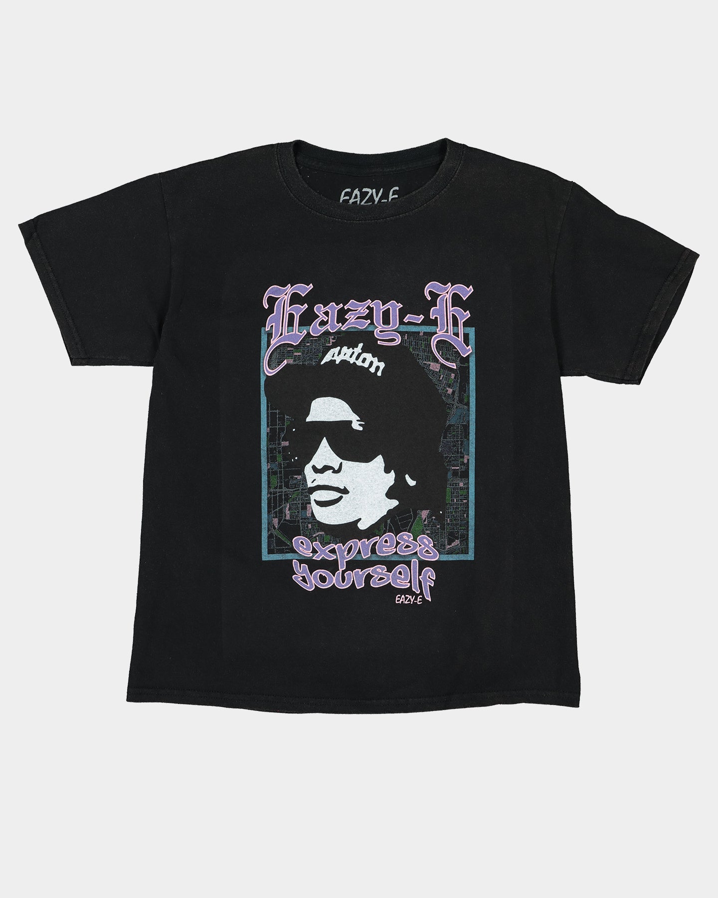 Eazy-E Tシャツ 黒 Eazy E T Shirt Mens XL Black Ruthless Classics Graphic Short