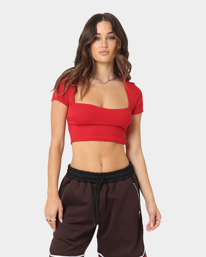 XXIII Women's Fler T-Shirt Crop Red