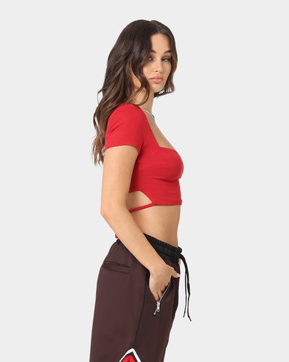 XXIII Women's Fler T-Shirt Crop Red