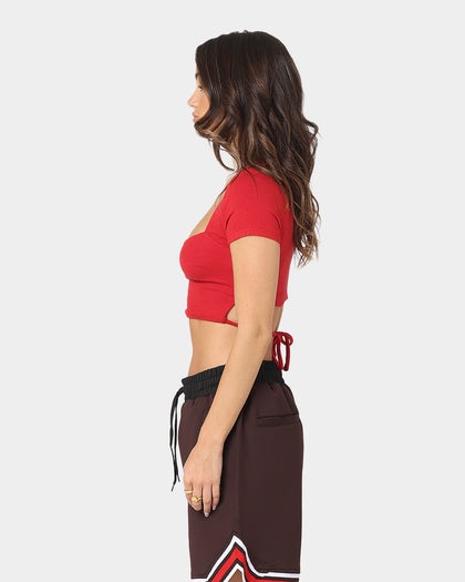 XXIII Women's Fler T-Shirt Crop Red
