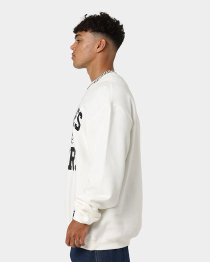 Mitchell & Ness Los Angeles Lakers Metal Works Crewneck Vintage White