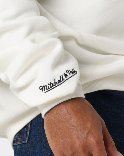 Mitchell & Ness Los Angeles Lakers Metal Works Crewneck Vintage White