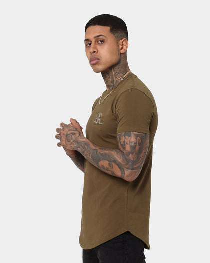 Emperor Apparel Classique After Dark Short Sleeve T-Shirt Army Green/Black