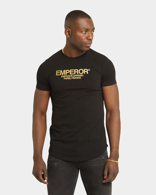 Emperor Apparel Copyright After Dark Short Sleeve T-Shirt Black/Gold