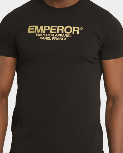 Emperor Apparel Copyright After Dark Short Sleeve T-Shirt Black/Gold