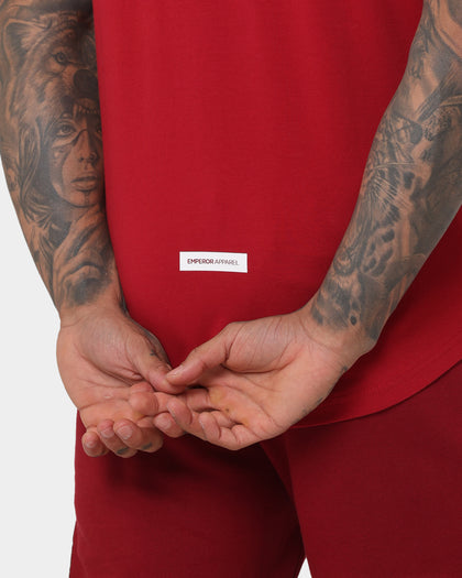 Emperor Apparel Copyright After Dark Short Sleeve T-Shirt Maroon/Gold