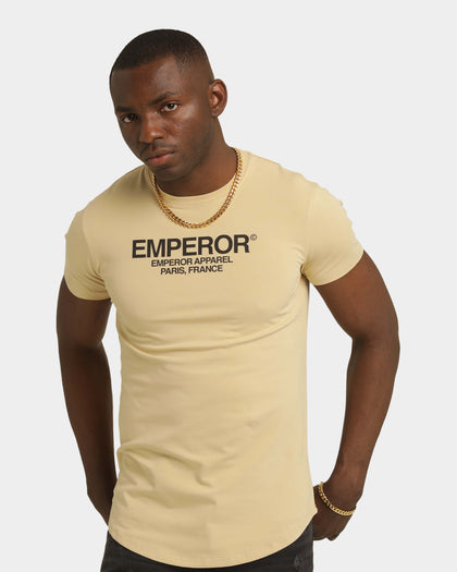 Emperor Apparel Copyright After Dark Short Sleeve T-Shirt Sand/Black