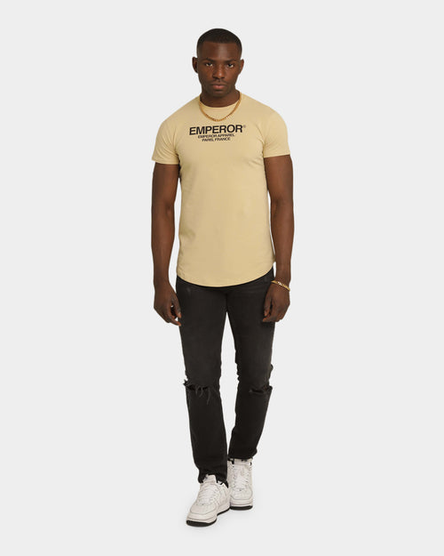Emperor Apparel Copyright After Dark Short Sleeve T-Shirt Sand/Black
