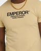 Emperor Apparel Copyright After Dark Short Sleeve T-Shirt Sand/Black