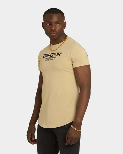 Emperor Apparel Copyright After Dark Short Sleeve T-Shirt Sand/Black