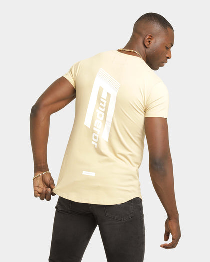Emperor Apparel Distinction After Dark Short Sleeve T-Shirt Sand/White