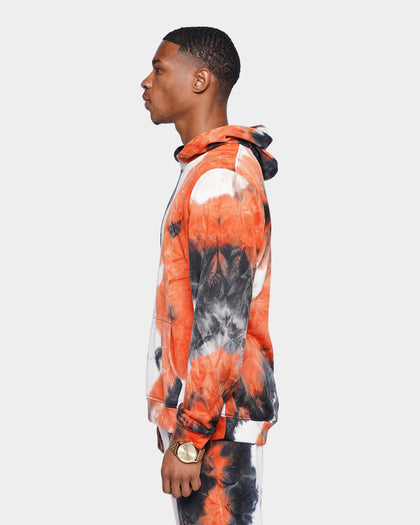 XXIII Vadim Tie Dye Hoodie Orange/Black