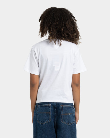 Tommy Jeans Women's Essential Logo Crop T-Shirt White