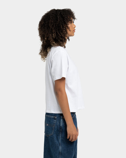 Tommy Jeans Women's Essential Logo Crop T-Shirt White