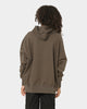 Calvin Klein Women's Mid Scale Monogram Hoodie Black/Olive