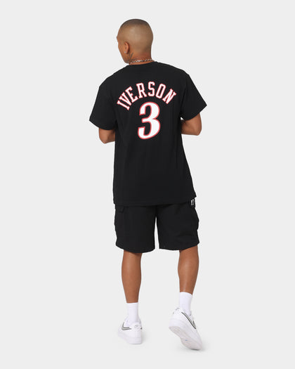 Mitchell & Ness Philadelphia 76ers Allen Iverson #3 Legends N&N T-Shirt Black