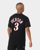 Mitchell & Ness Philadelphia 76ers Allen Iverson #3 Legends N&N T-Shirt Black
