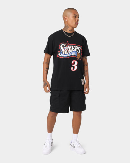Mitchell & Ness Philadelphia 76ers Allen Iverson #3 Legends N&N T-Shirt Black