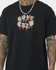 Goat Crew Drip Logo T-Shirt Black/Blue/Orange